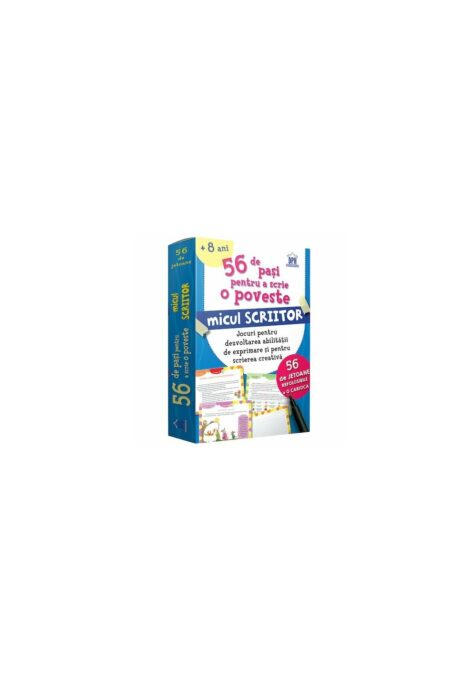 56 de Pasi pentru a scrie o poveste – Micul scriitor
