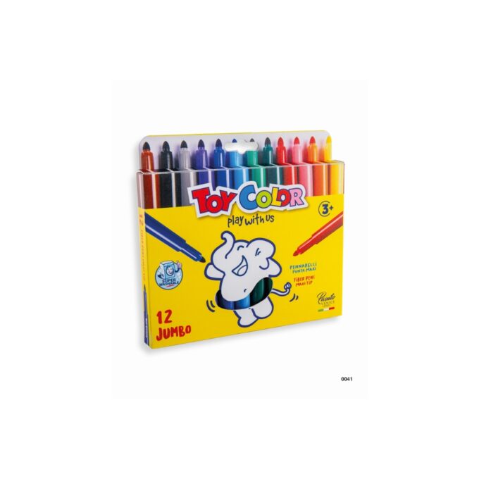 Carioci Toy Color Jumbo, 12 bucati Carioci Toy Color Jumbo, 12 bucati