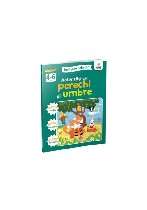 Activități cu perechi și umbre 4-6 ani