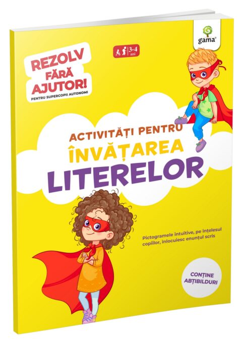 Activitati pentru invatarea literelor 3-5 ani Activitati pentru invatarea literelor 3-5 ani