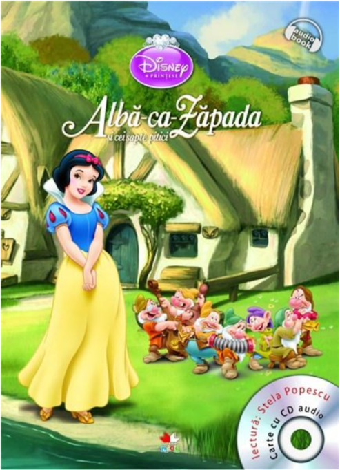Disney. Prințese. Albă-ca-Zăpada și cei șapte pitici (Carte+CD) Disney. Prințese. Albă-ca-Zăpada și cei șapte pitici (Carte+CD)