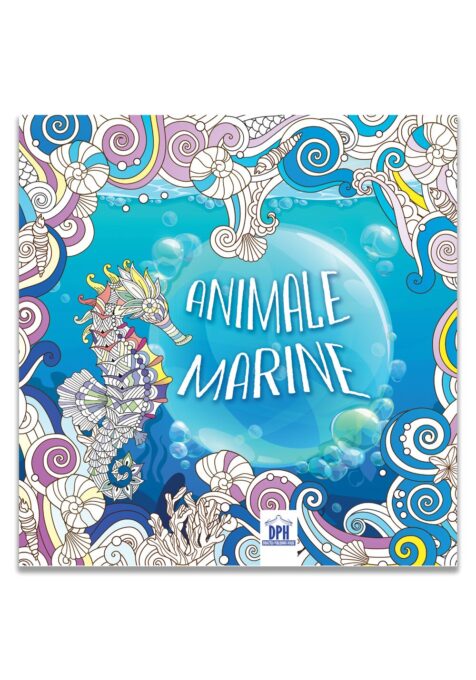 Animale marine – Carte de colorat Animale marine – Carte de colorat