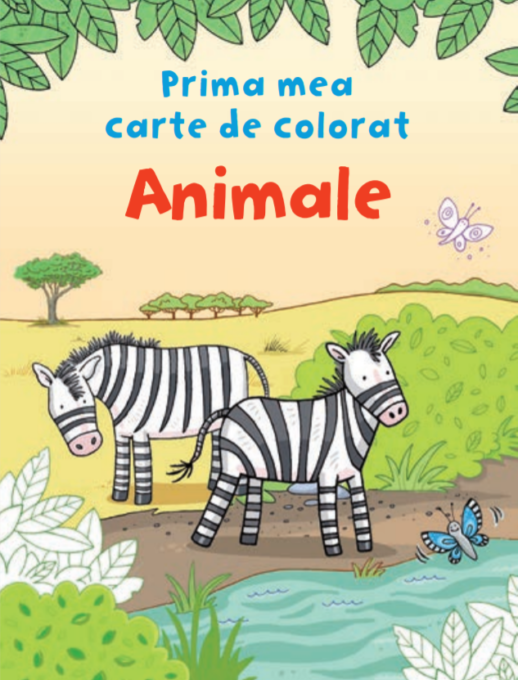 Animale. Prima mea carte de colorat Animale. Prima mea carte de colorat