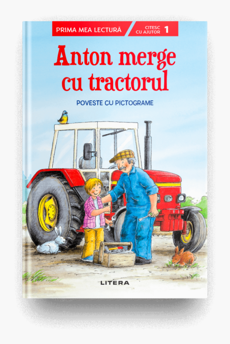 Anton merge cu tractorul. Poveste cu pictograme (Nivelul 1) Anton merge cu tractorul. Poveste cu pictograme (Nivelul 1)