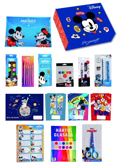 Cutia scolarului clasele 2-4 Mickey Cutia scolarului clasele 2-4 Mickey