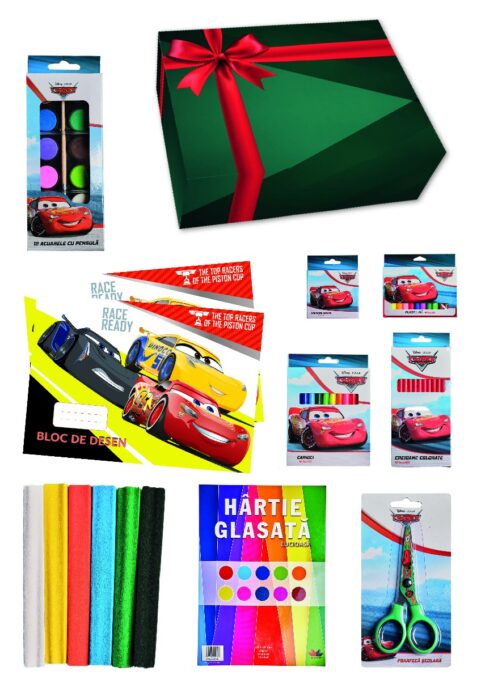Cutia prescolarului consumabile Cars Cutia prescolarului consumabile Cars