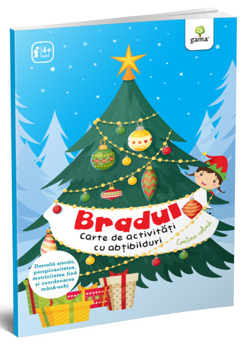Bradul.Carte de activitati cu abtibilduri Bradul.Carte de activitati cu abtibilduri