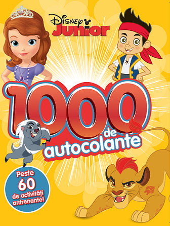 Disney Junior. 1000 de autocolante. Peste 60 de activități antrenante Disney Junior. 1000 de autocolante. Peste 60 de activități antrenante