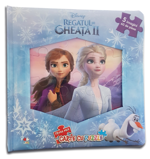 Disney. Regatul de gheață II. Prima mea carte cu puzzle Disney. Regatul de gheață II. Prima mea carte cu puzzle