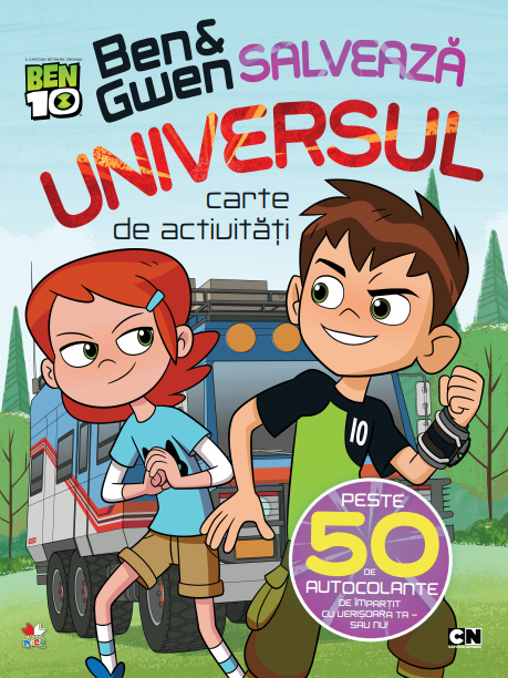 Ben 10. Ben & Gwen salvează universul. Carte de activități Ben 10. Ben & Gwen salvează universul. Carte de activități