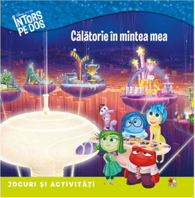 Disney. Întors pe dos. Călătorie în mintea mea. Jocuri și activități Disney. Întors pe dos. Călătorie în mintea mea. Jocuri și activități