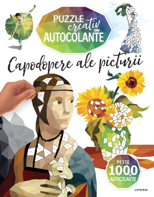 Capodopere ale picturii. Puzzle creativ din autocolante Capodopere ale picturii. Puzzle creativ din autocolante