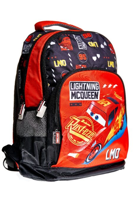 Rucsac primar 2 compartimente, 1 buzunar frontal 45x31x14 cm Cars Rucsac primar 2 compartimente, 1 buzunar frontal 45x31x14 cm Cars