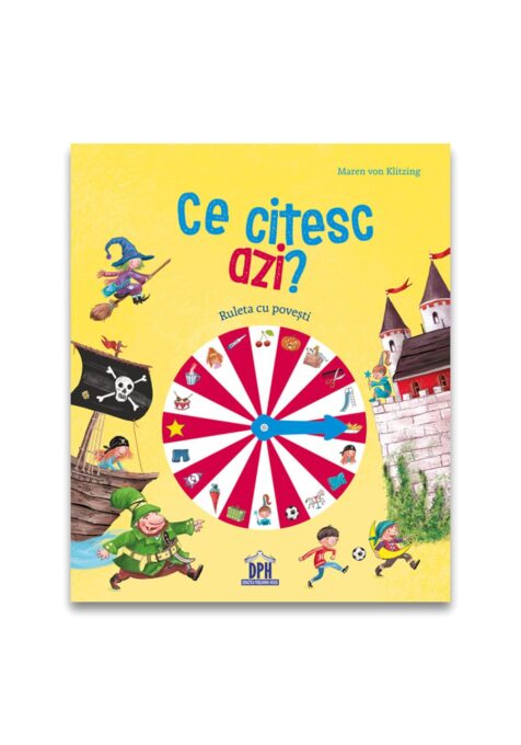 Ce citesc azi? – Ruleta cu povesti (carte cu roata) Ce citesc azi? – Ruleta cu povesti (carte cu roata)