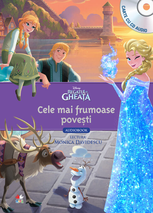 Regatul de gheață. Cele mai frumoase povești (Carte + CD audio)