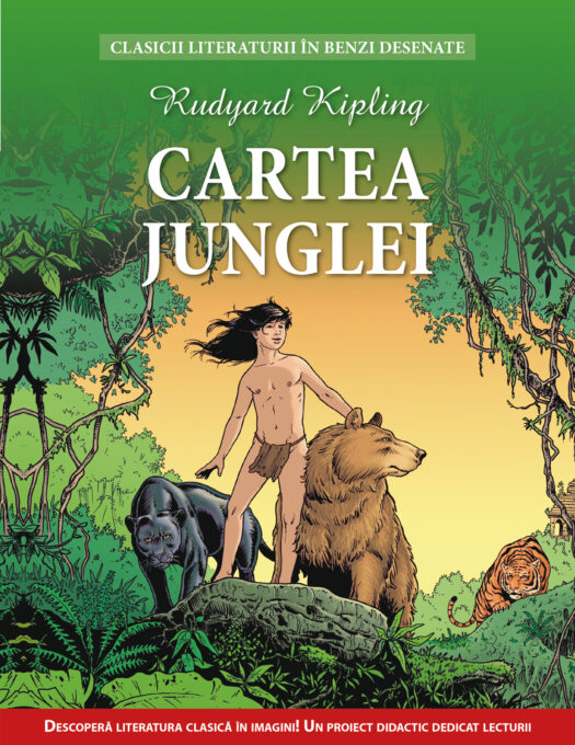 Cartea Junglei. Clasicii literaturii în benzi desenate