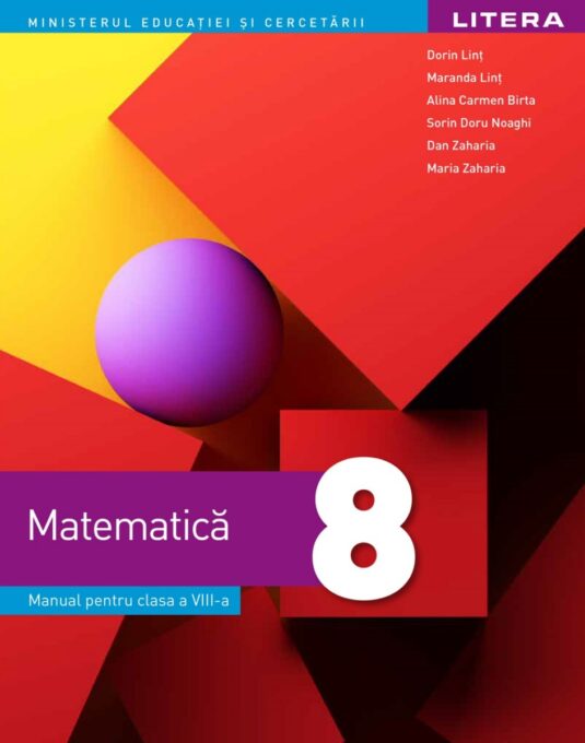 Matematică. Manual. Clasa a VIII-a Matematică. Manual. Clasa a VIII-a