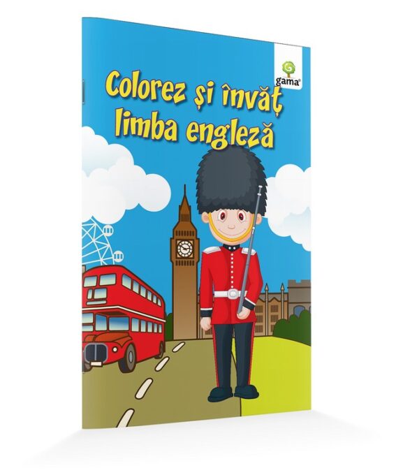 Colorez si invat cuvinte in limba engleza