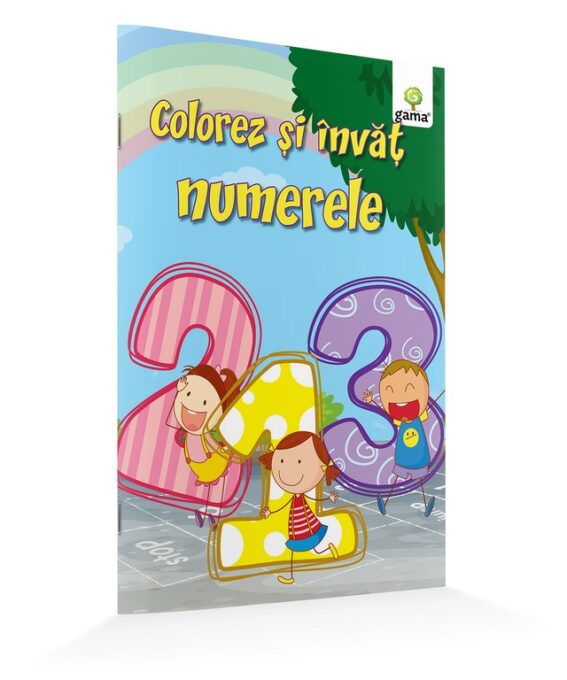 Colorez si invat numerele
