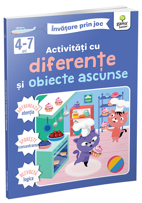 Activitati cu diferente si obiecte ascunse 4-7 ani Activitati cu diferente si obiecte ascunse 4-7 ani
