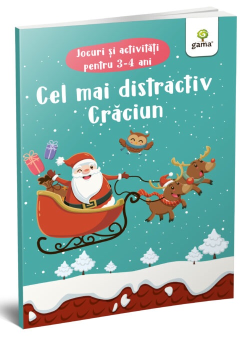 Cel mai distractiv Craciun. Jocuri si activitati pentru 3-4 ani Cel mai distractiv Craciun. Jocuri si activitati pentru 3-4 ani