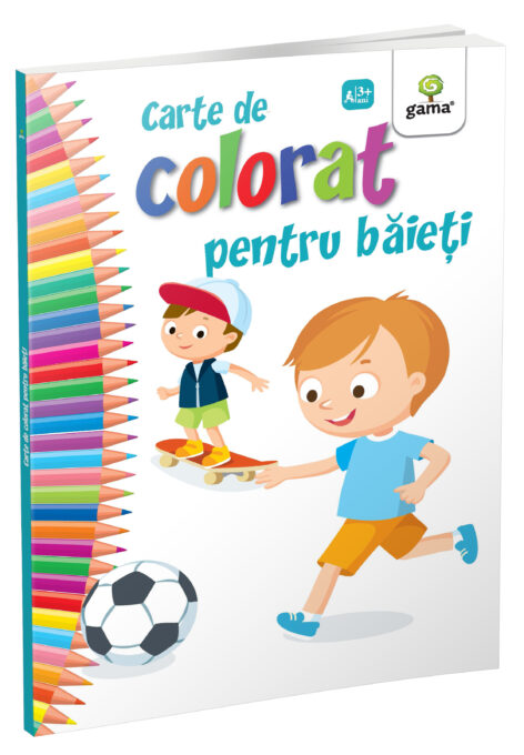 Carte de colorat pentru baieti