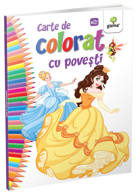 Carte de colorat cu povesti