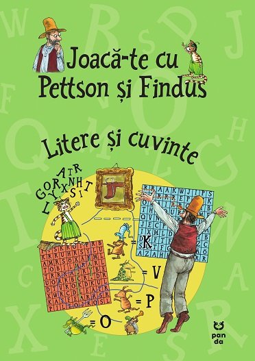 Joacă-te cu Pettson și Findus. Litere și cuvinte – Sven Nordqvist Joacă-te cu Pettson și Findus. Litere și cuvinte – Sven Nordqvist