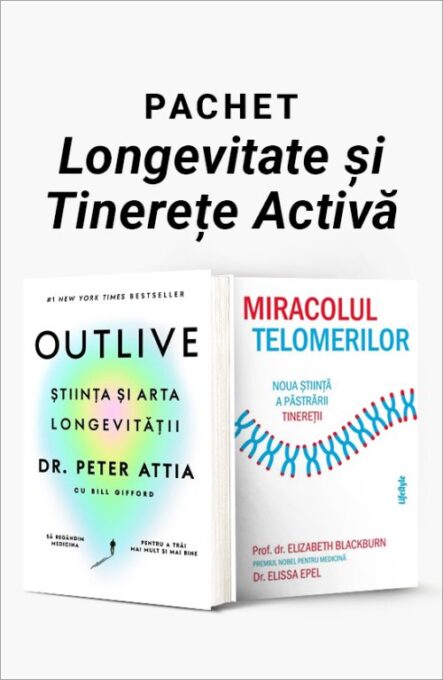 Pachet Longevitate și Tinerețe Activă. Outlive/Miracolul Telomerilor – Dr. Peter Attia Pachet Longevitate și Tinerețe Activă. Outlive/Miracolul Telomerilor – Dr. Peter Attia