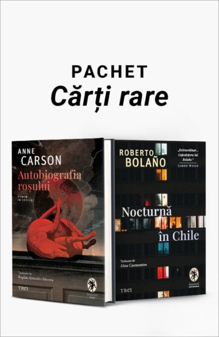 Pachet Cărți rare. Autobiografia roșului/Nocturnă în Chile – Anne Carson Pachet Cărți rare. Autobiografia roșului/Nocturnă în Chile – Anne Carson