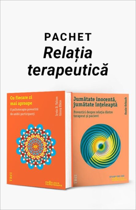 Pachet Relația terapeutică. Cu fiecare zi mai aproape/Jumătate inocentă, jumătate înțeleaptă – Ginny Elkin Pachet Relația terapeutică. Cu fiecare zi mai aproape/Jumătate inocentă, jumătate înțeleaptă – Ginny Elkin