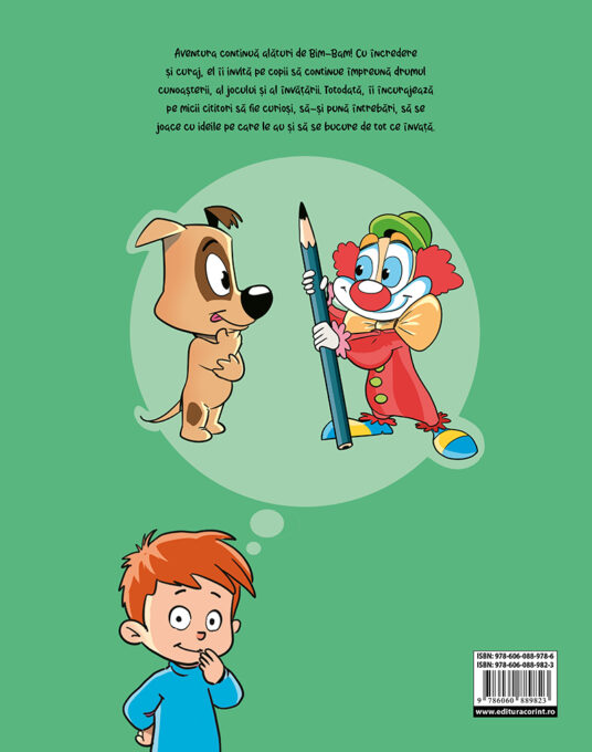 Descoperim și învățăm cu Bim-Bam. Caiet de lucru pentru GRUPA MIJLOCIE – Vol.2. Auxiliar Curricular interdisciplinar - imagine 2