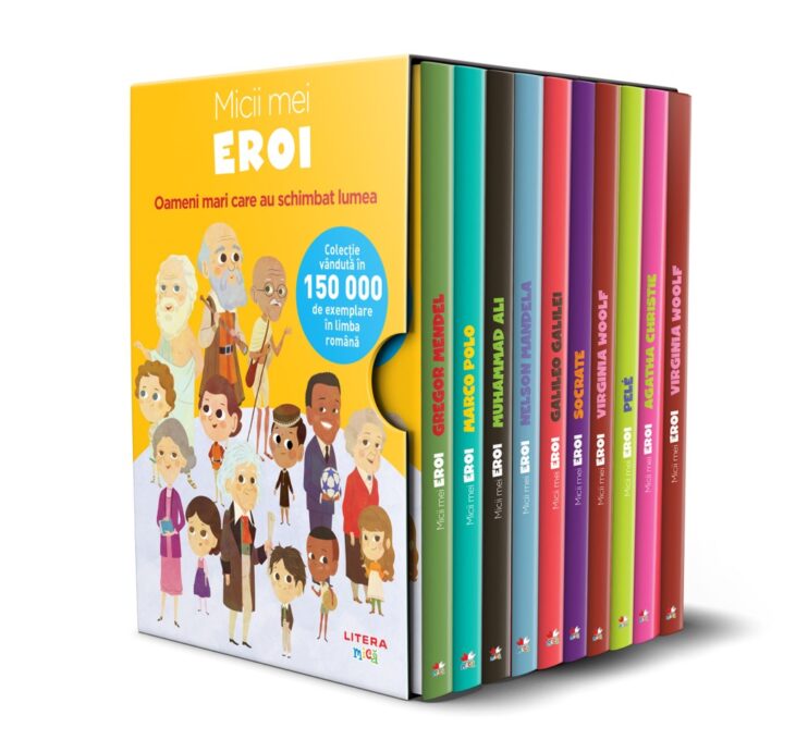 Cutie Micii mei eroi. Oameni mari care au schimbat lumea Cutie Micii mei eroi. Oameni mari care au schimbat lumea