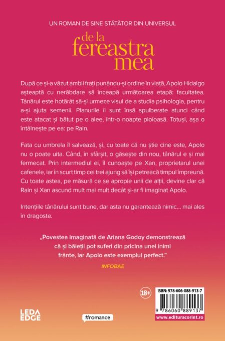 De la șoapte la jurăminte (vol. 3 din seria De la fereastra mea) 2 De la șoapte la jurăminte (vol. 3 din seria De la fereastra mea) - imagine 2