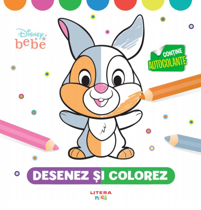 Disney Bebe. Desenez și colorez