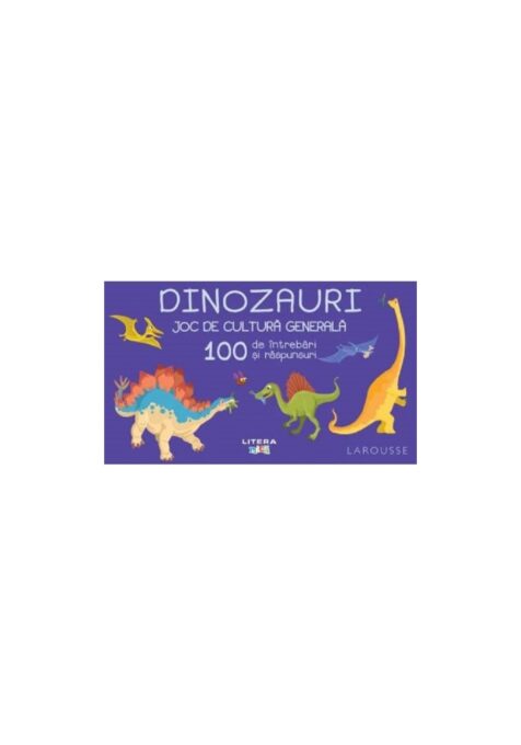 Dinozauri. Joc de cultura generala. 100 de intrebari si raspunsuri Dinozauri. Joc de cultura generala. 100 de intrebari si raspunsuri