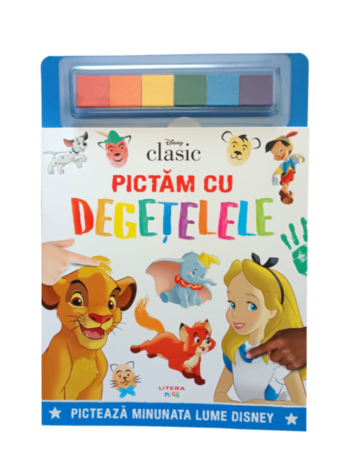 Disney Clasic. Pictam cu degetelele Disney Clasic. Pictam cu degetelele