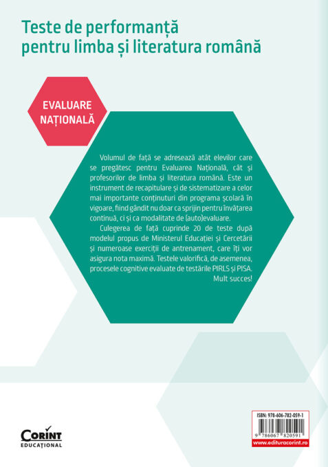 Evaluare națională 2024. Teste de performanță pentru limba și literatura română 2 Evaluare națională 2024. Teste de performanță pentru limba și literatura română - imagine 2