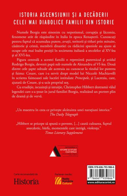 Familia Borgia. Crime, nepotism, corupție 2 Familia Borgia. Crime, nepotism, corupție - imagine 2