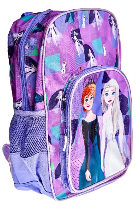 Rucsac primar 1 compartiment si buzunar 38x27x12 cm Frozen Anna si Elsa Rucsac primar 1 compartiment si buzunar 38x27x12 cm Frozen Anna si Elsa