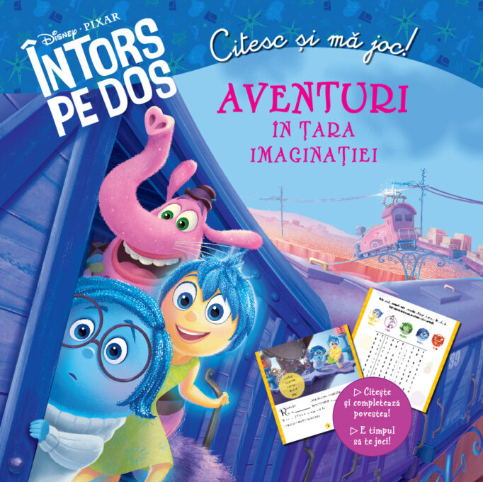 Întors pe dos.  Aventuri în Țara Imaginației. Citesc și mă joc