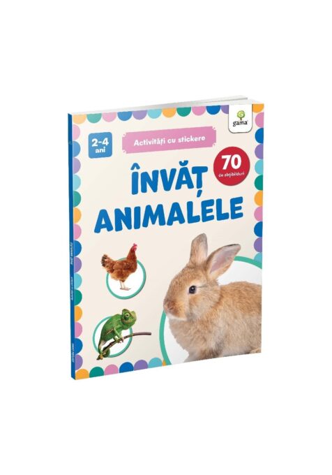 Invat animalele/ Activitati cu stickere Invat animalele/ Activitati cu stickere