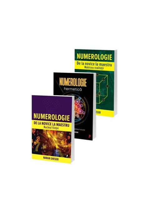 KIT Complet Numerologie. Set 3 carti KIT Complet Numerologie. Set 3 carti