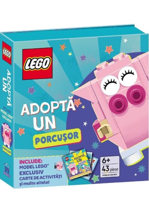 LEGO – Adopta un Porcusor. Activitati pentru micii iubitori de animale LEGO – Adopta un Porcusor. Activitati pentru micii iubitori de animale