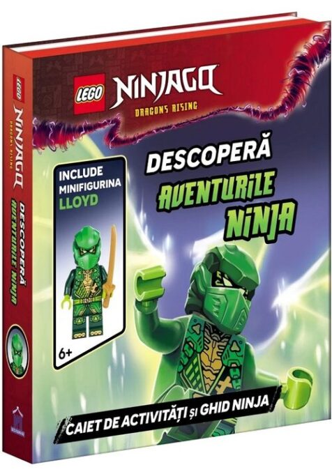 LEGO NINJAGO – Descopera aventurile ninja. Caiet de activitati si ghid ninja LEGO NINJAGO – Descopera aventurile ninja. Caiet de activitati si ghid ninja