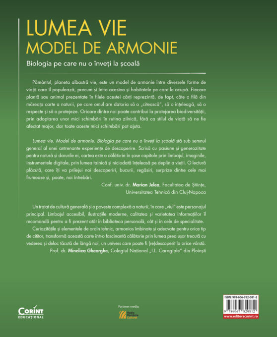 Lumea vie. Model de armonie. Biologia pe care nu o înveți la școală 2 Lumea vie. Model de armonie. Biologia pe care nu o înveți la școală - imagine 2
