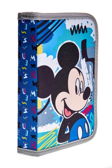 Penar cu 1 fermoar si 2 flapsuri, echipat, 32 piese Mickey Mouse Penar cu 1 fermoar si 2 flapsuri, echipat, 32 piese Mickey Mouse