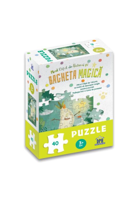 Micul catel de usturoi si bagheta magica: Puzzle Micul catel de usturoi si bagheta magica: Puzzle