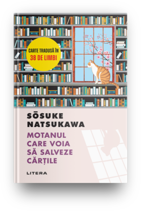 Motanul care voia sa salveze cartile Motanul care voia sa salveze cartile