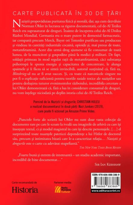 Naziștii și drogurile. Senzații tari în al Treilea Reich, ediția a II-a, cu autograf 2 Naziștii și drogurile. Senzații tari în al Treilea Reich, ediția a II-a, cu autograf - imagine 2